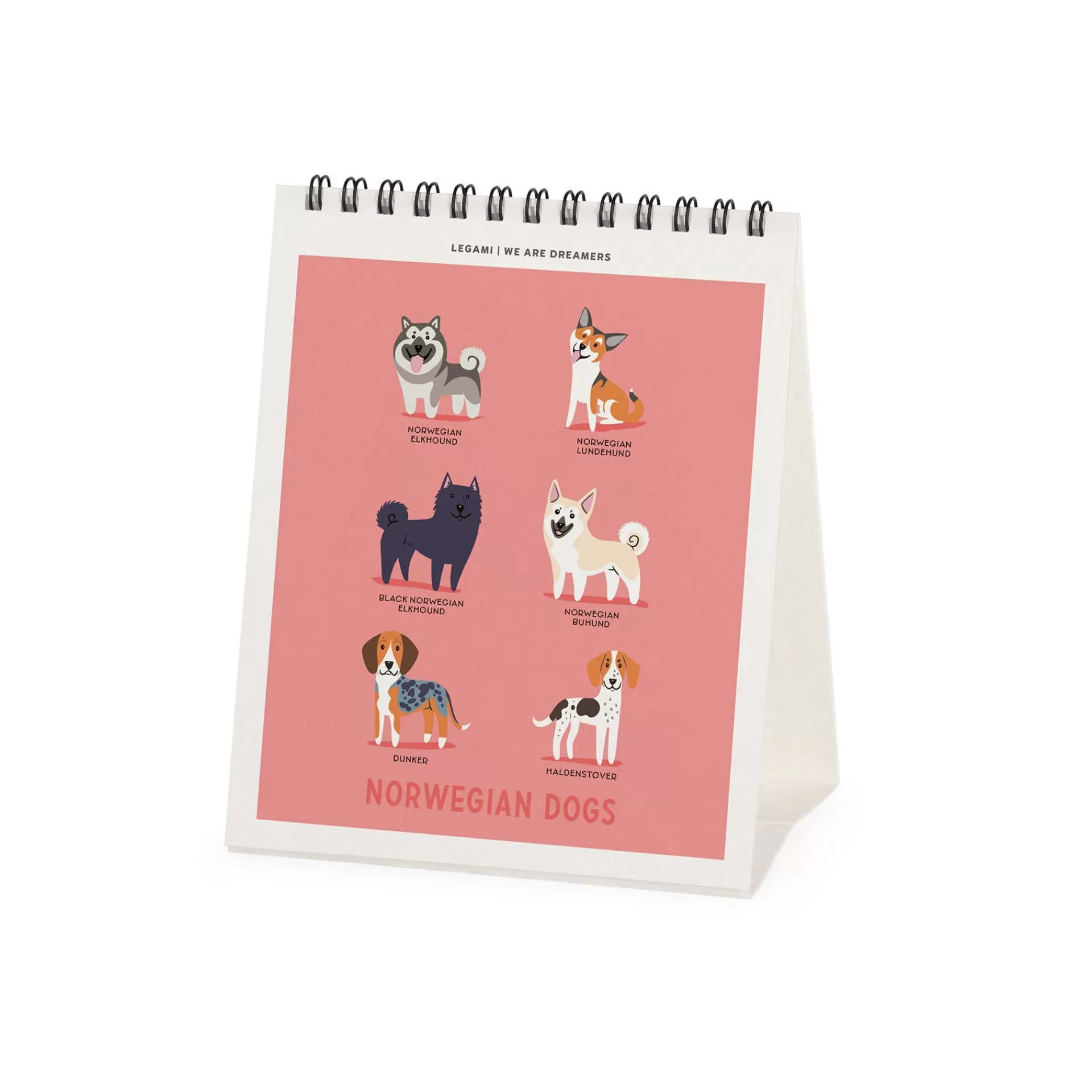 Legami Milano Tischkalender^Tischkalender 2025 - 12 x 14,5 cm