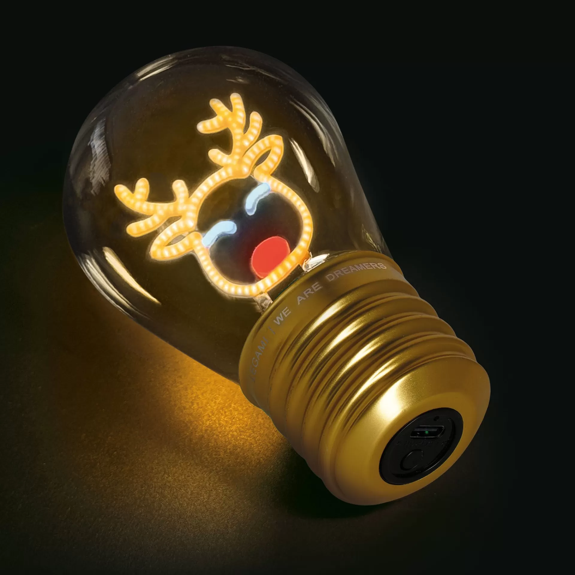 Legami Milano Lampen | Deko-Leuchten^Tischlampe in Glühbirnenform - Bulb Fiction