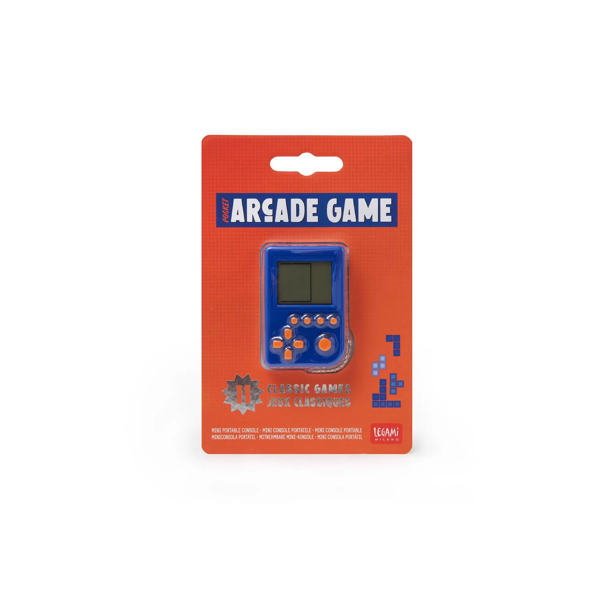 Legami Milano Arcade^Tragbare Mini-Konsole - Pocket Arcade Game