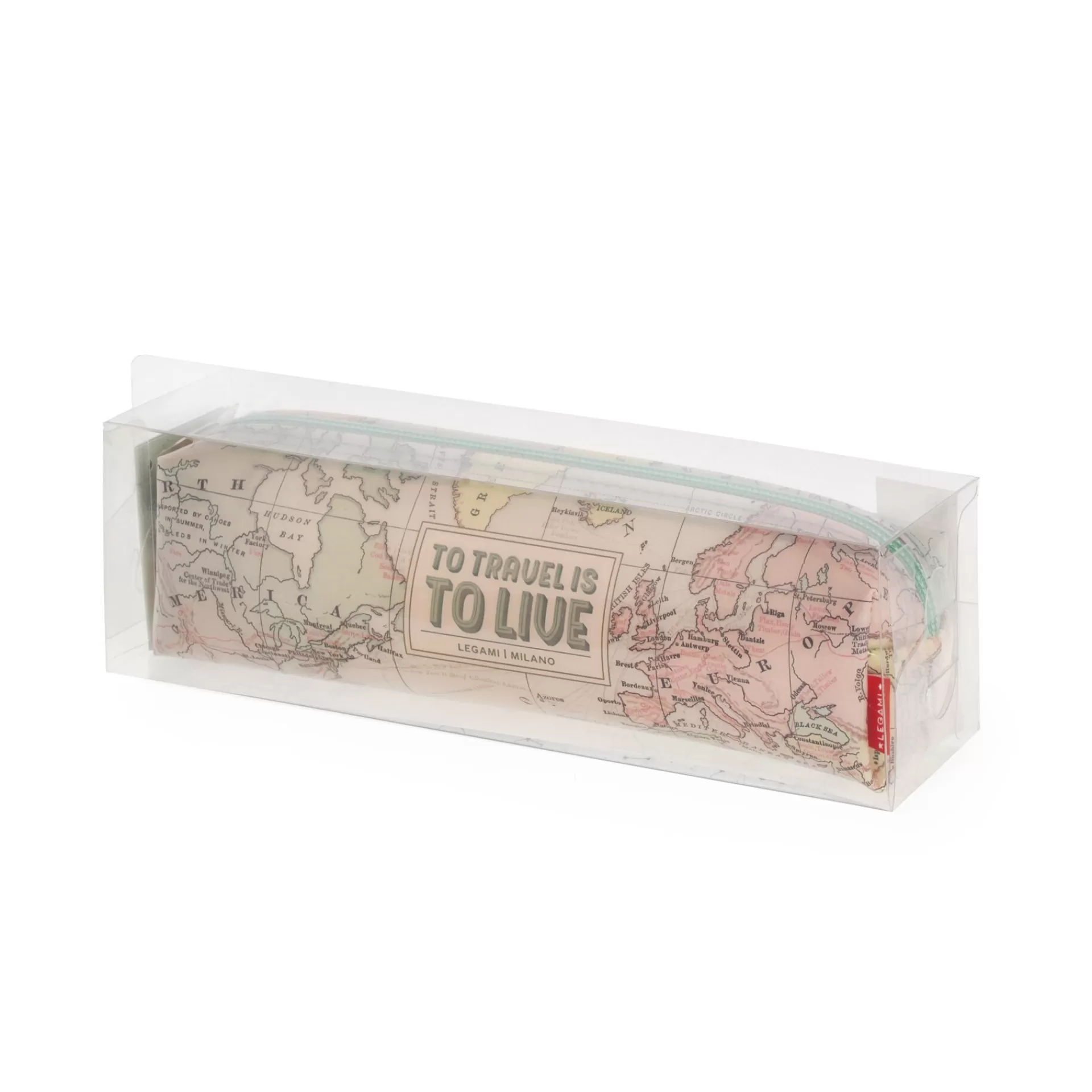 Legami Milano Federmäppchen^Transparentes Schreibmäppchen - Pencil Case