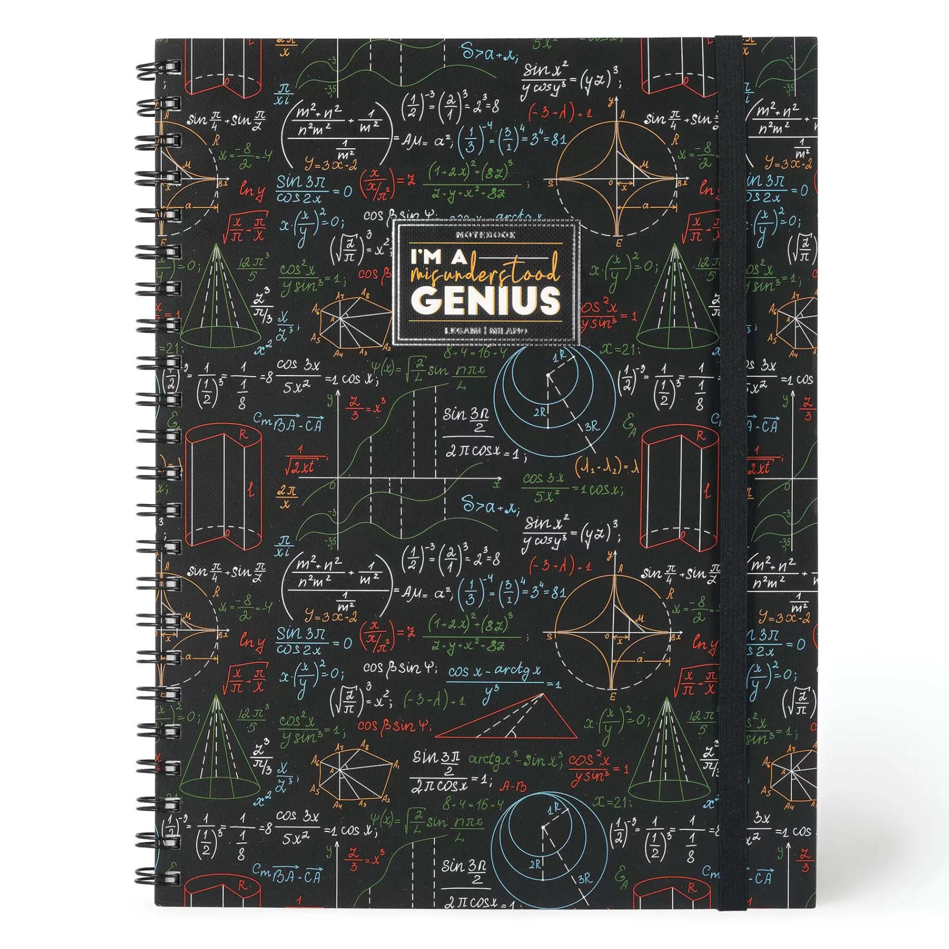 Legami Milano 3-In-1-Hefte^Trio - 3-in-1-Notizbuch mit Spiralbindung - Maxi - A4-Format