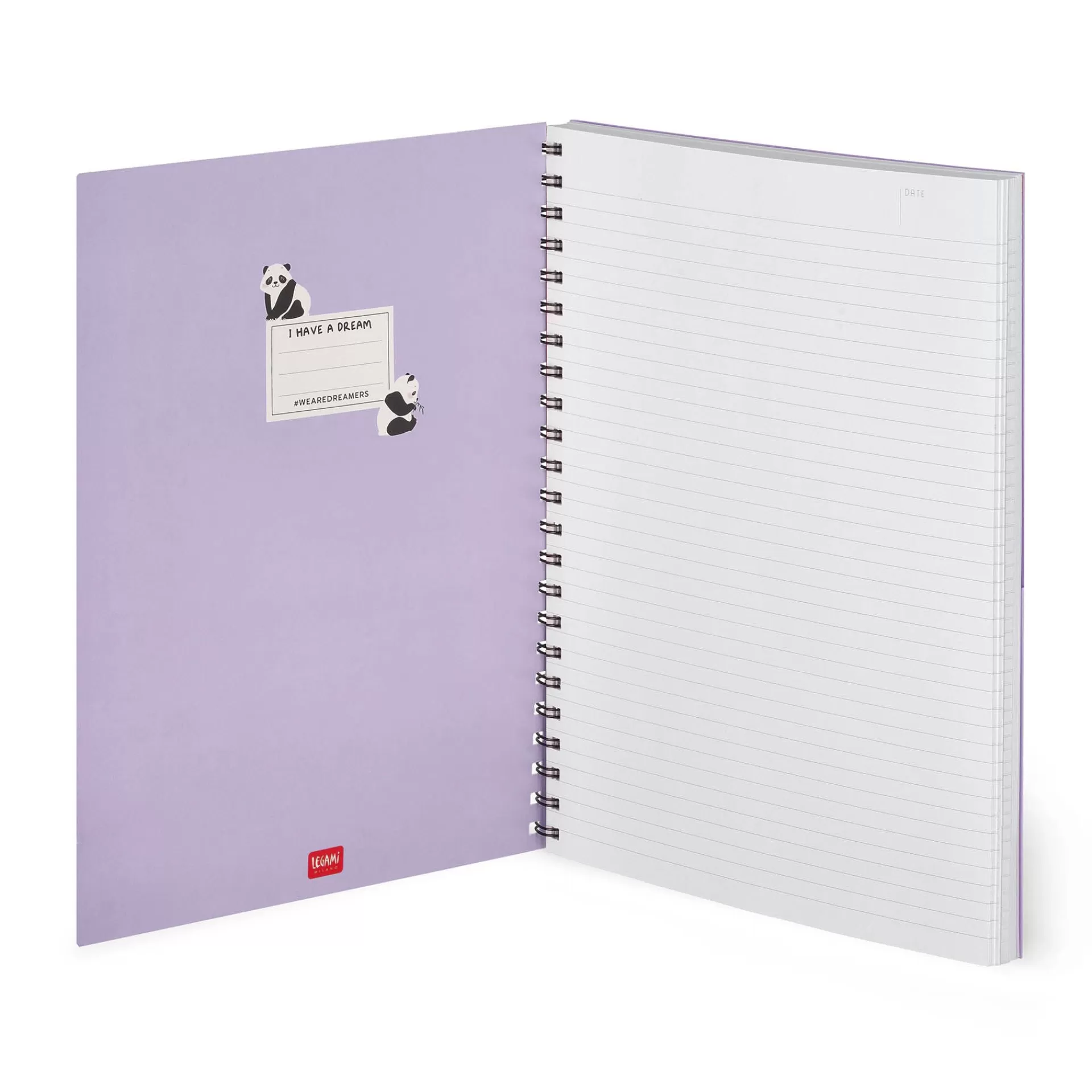 Legami Milano 3-In-1-Hefte^Trio - 3-in-1-Notizbuch mit Spiralbindung - Maxi - A4-Format
