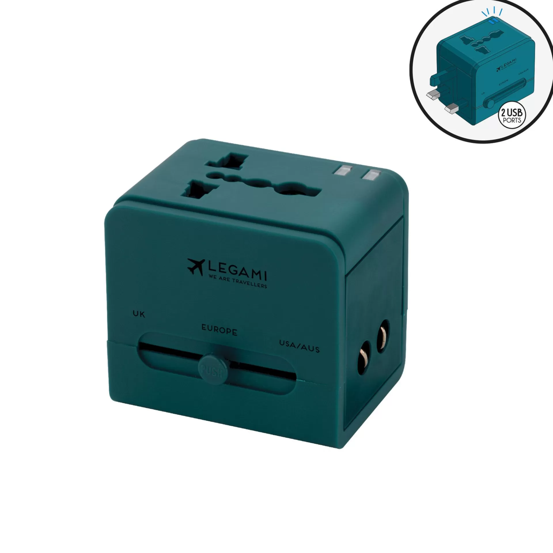Legami Milano Reise-Accessoires^Universal-Reiseadapter