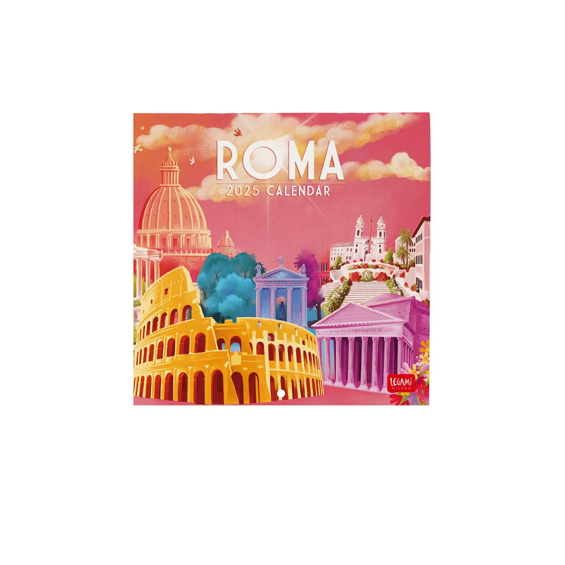 Legami Milano Wandkalender^Wandkalender 2025 - 18 x 18 cm