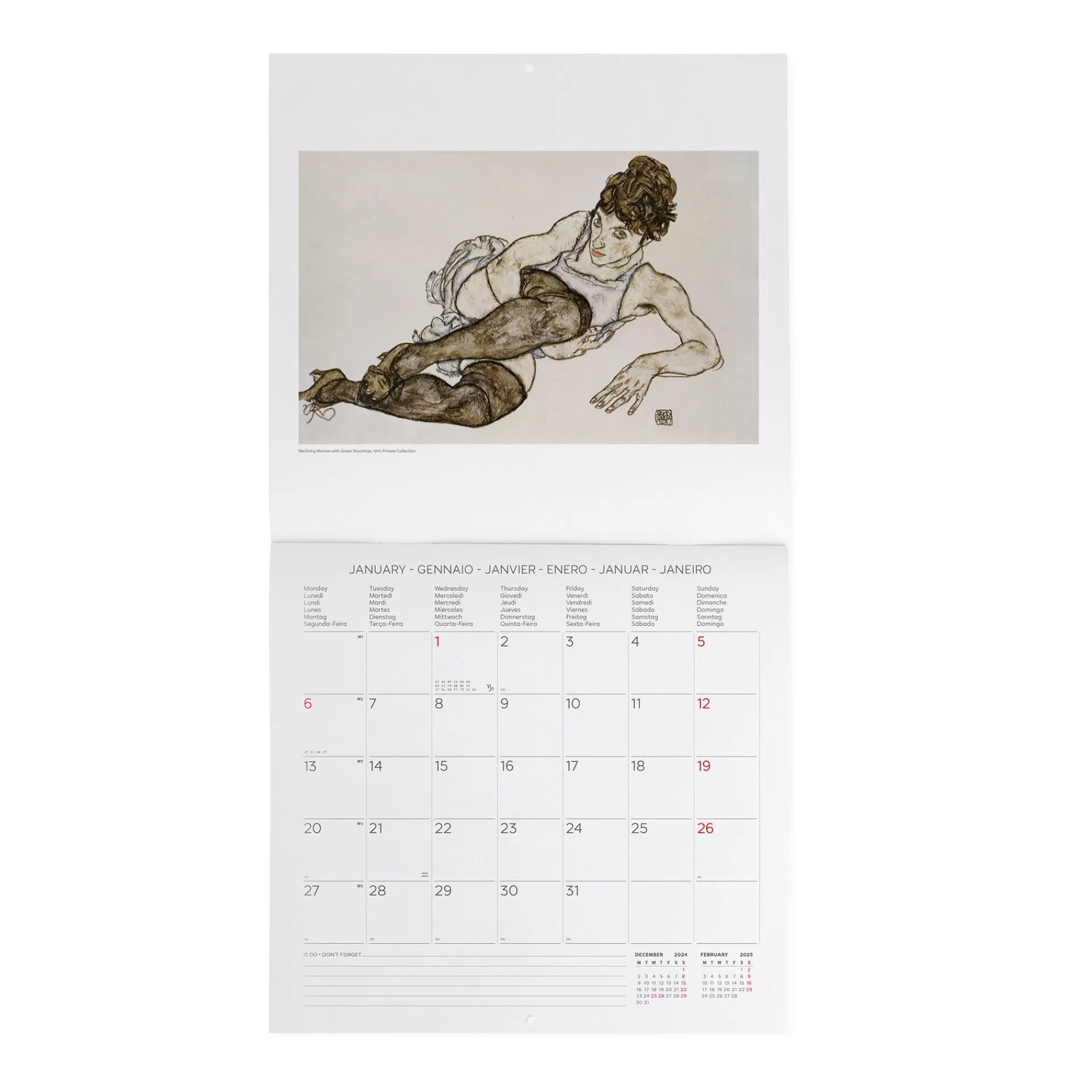 Legami Milano Wandkalender^Wandkalender 2025 - 30 x 29 cm