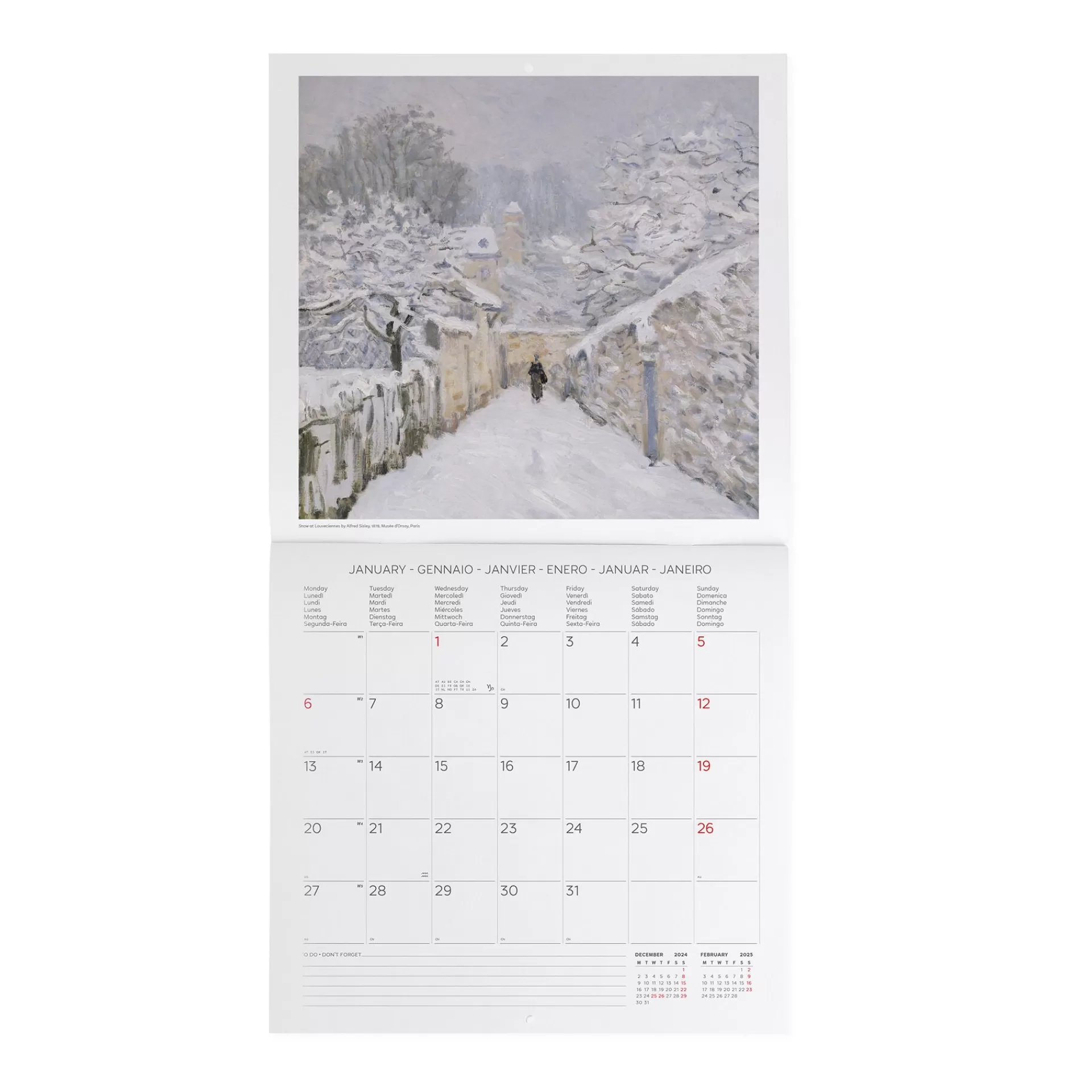 Legami Milano Wandkalender^Wandkalender 2025 - 30 x 29 cm