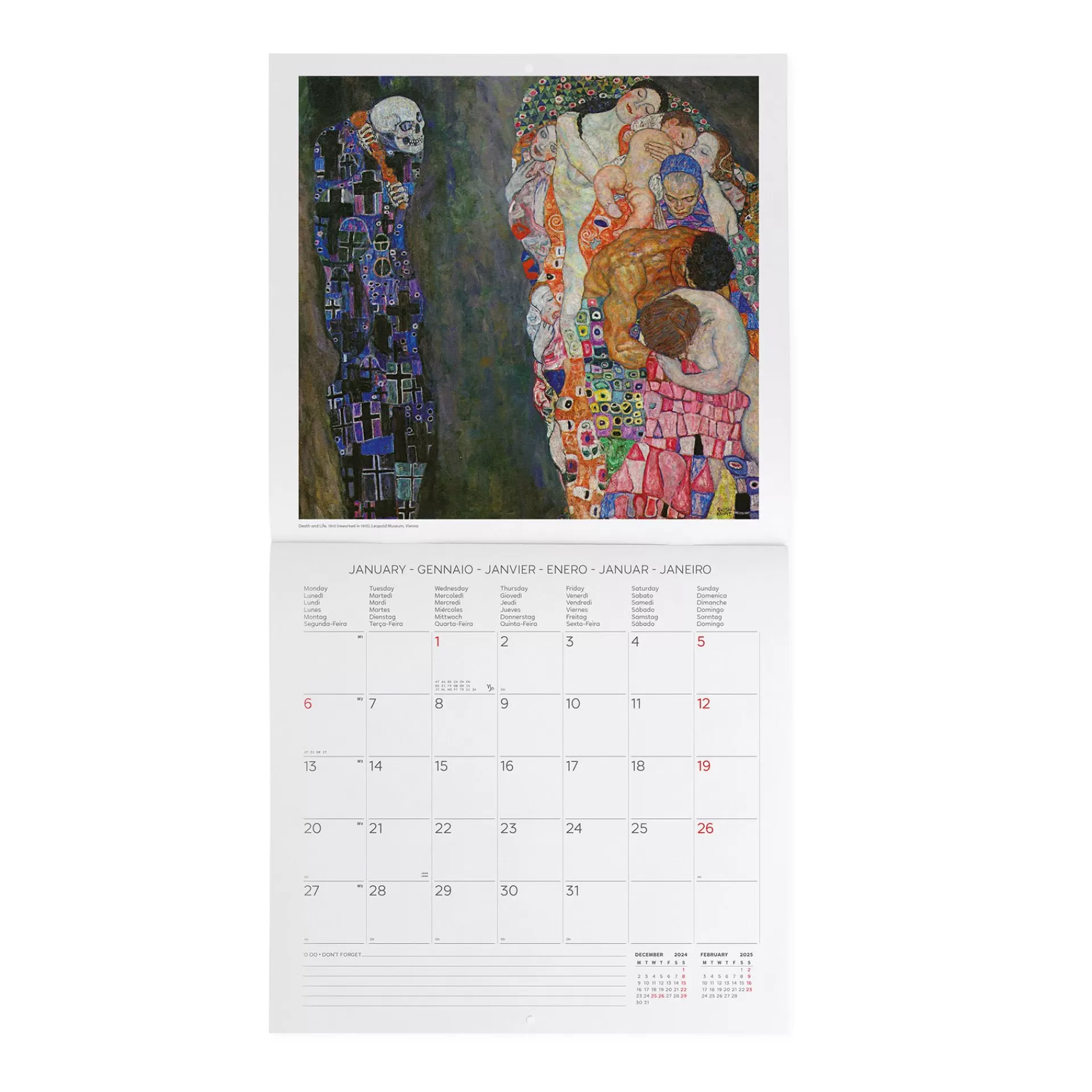 Legami Milano Wandkalender^Wandkalender 2025 - 30 x 29 cm