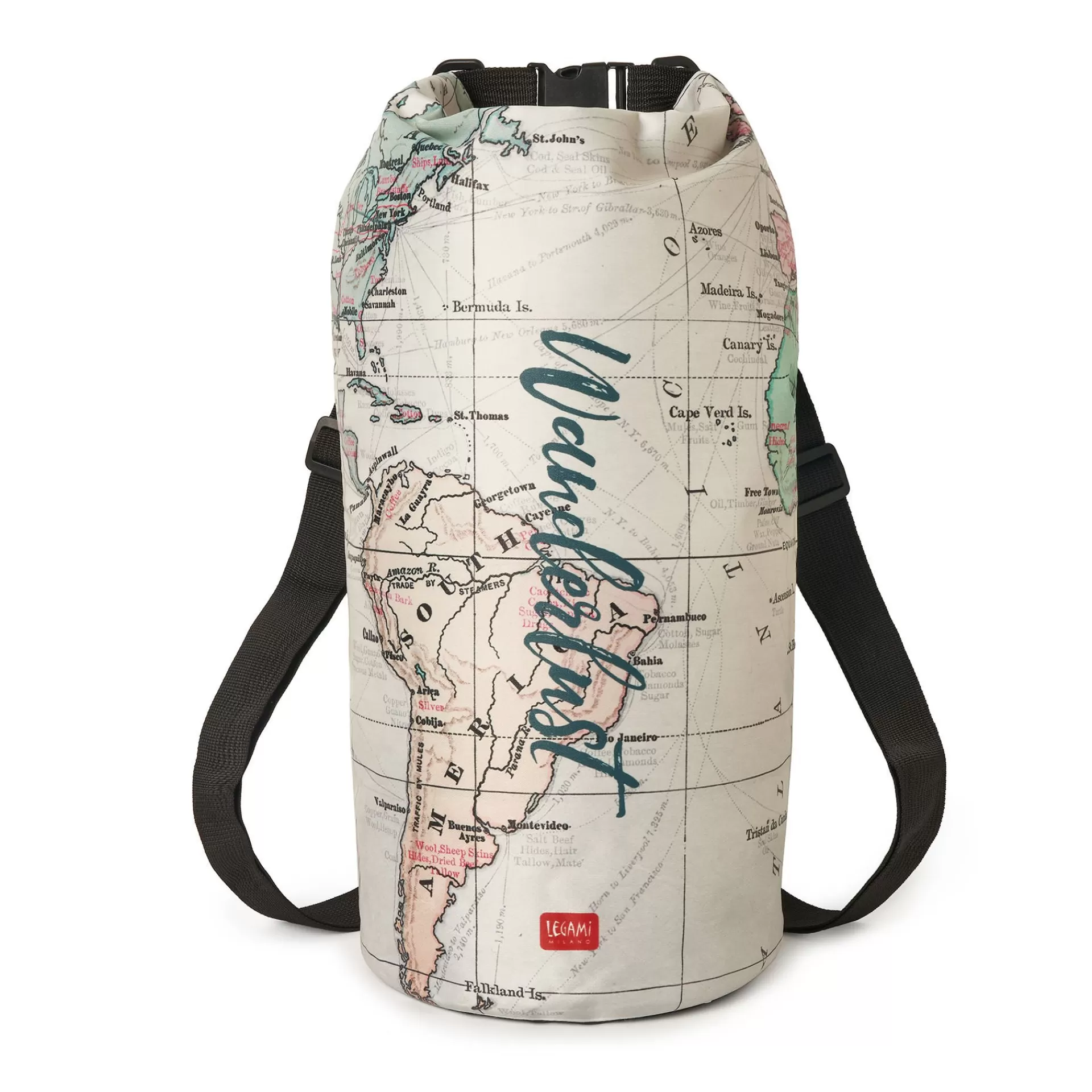 Legami Milano Strandzubehör | Taschen^Wasserdichter Beutel - 10 Liter - Dry Bag