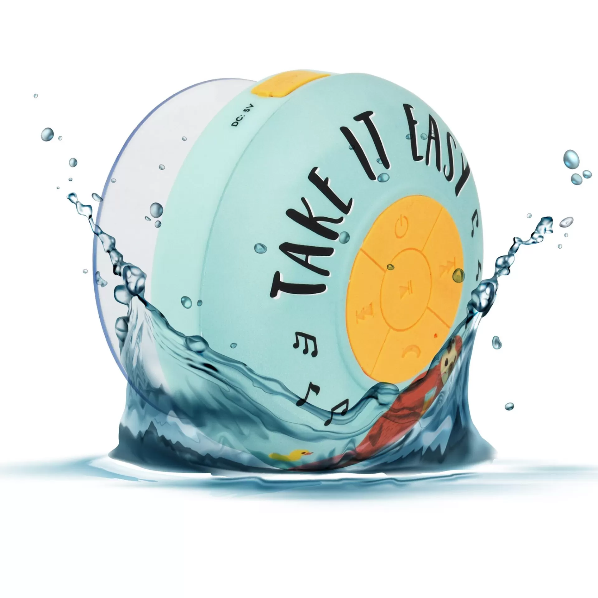 Legami Milano Lautsprecher^Wasserfeste Bluetooth®-Freisprecheinrichtung mit Lautsprecher