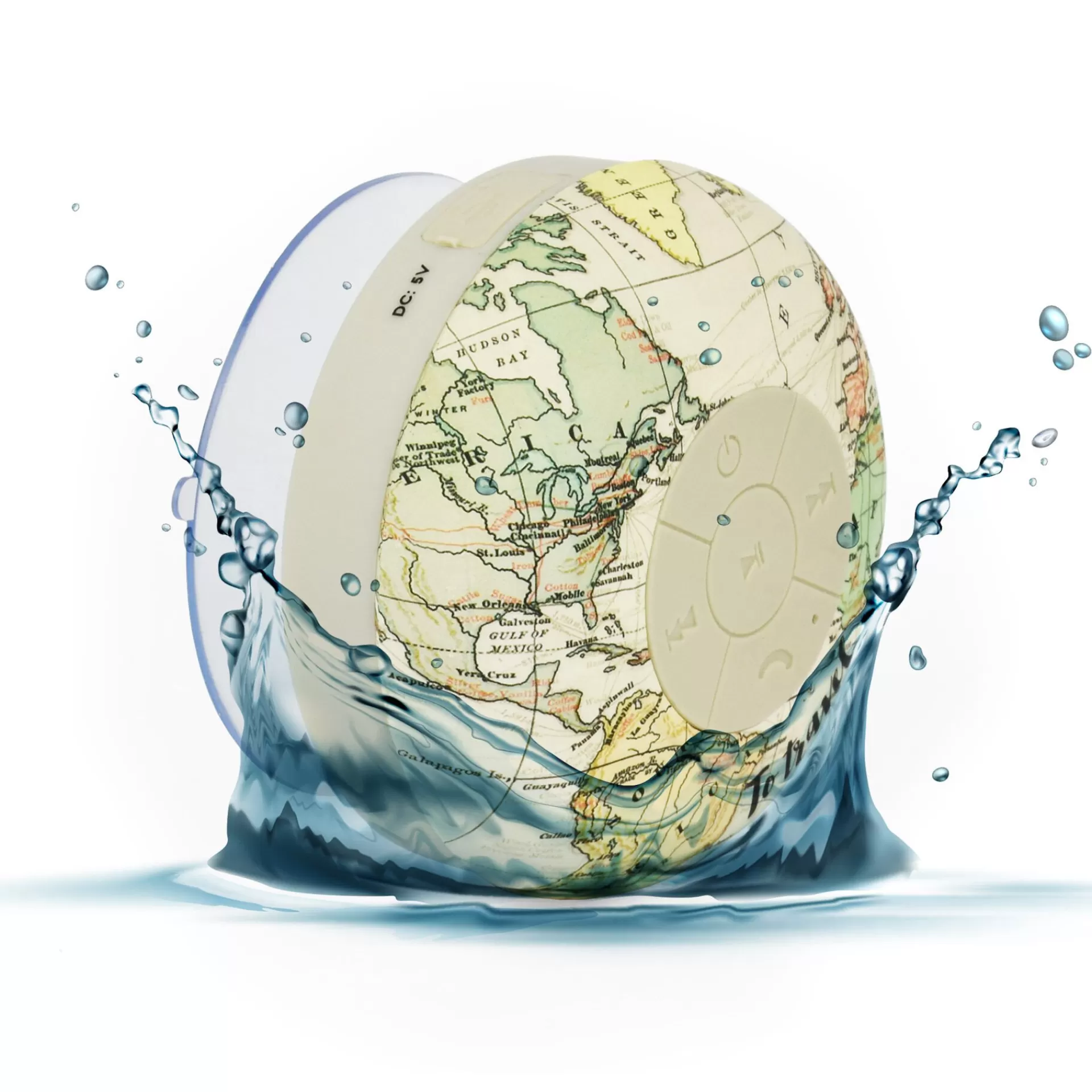 Legami Milano Lautsprecher^Wasserfeste Bluetooth®-Freisprecheinrichtung mit Lautsprecher