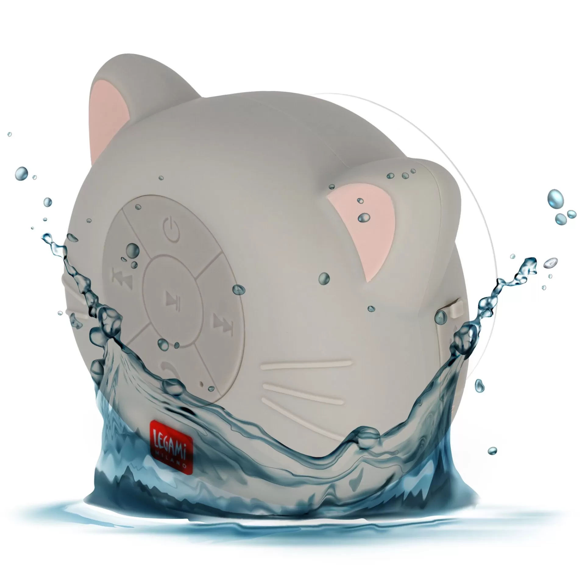 Legami Milano Lautsprecher^Wasserfeste Bluetooth®-Freisprecheinrichtung mit Lautsprecher