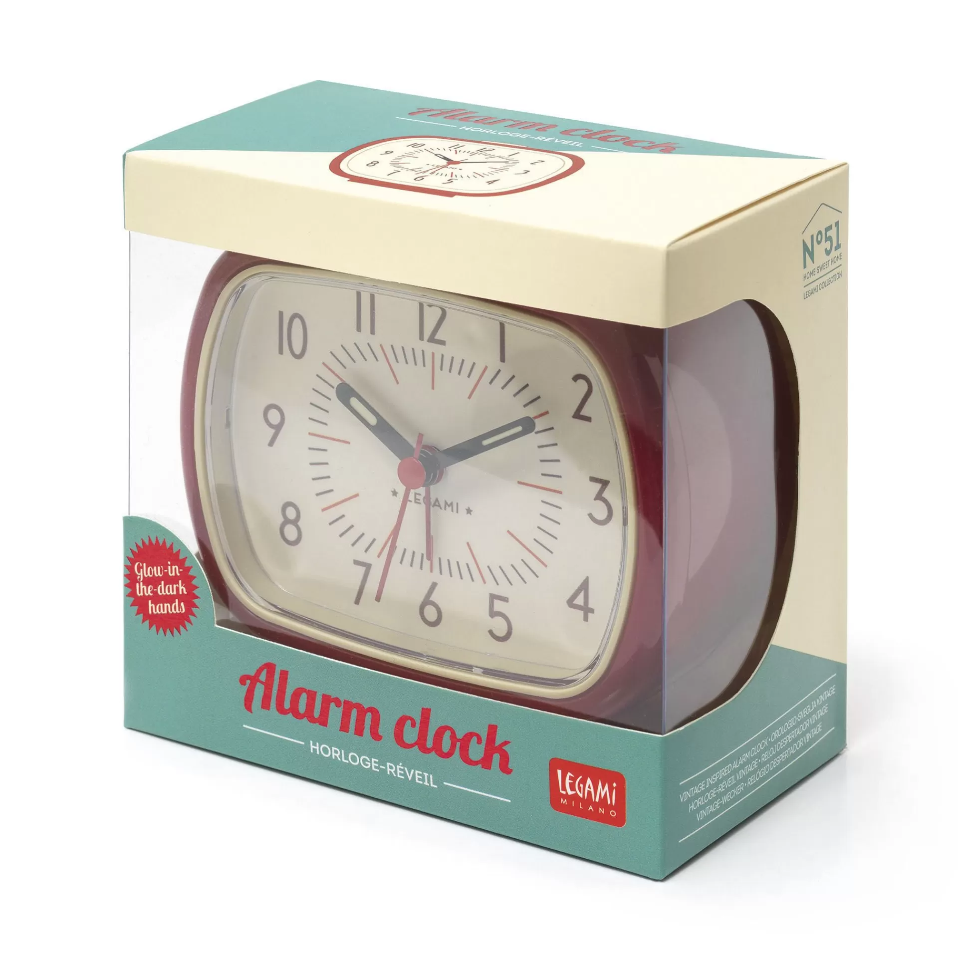 Legami Milano Wecker^Wecker im Retro-Look