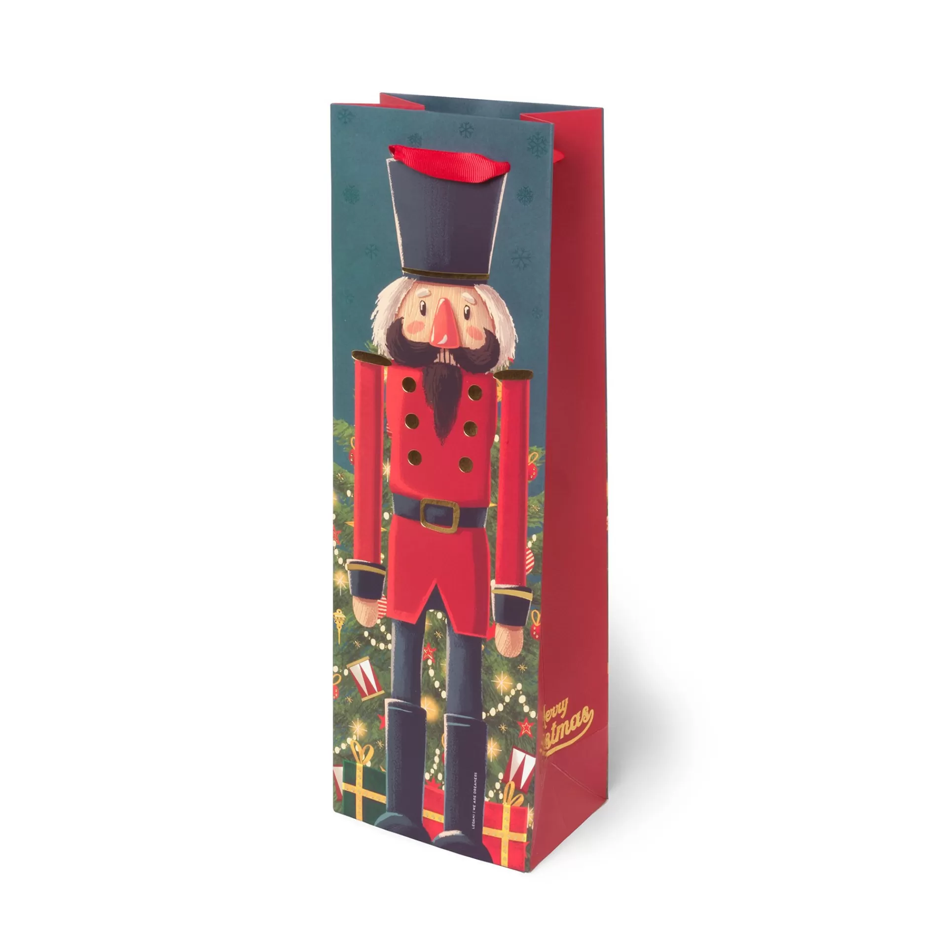 Legami Milano Geschenktüten Für Flaschen^Weihnachtliche Flaschen-Geschenktüte